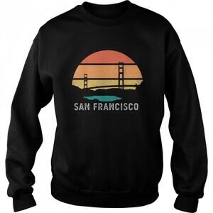 Golden Gate Bridge San Francisco City Usa Sweatshirt